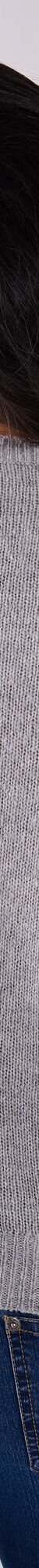 Pull col rond maille ajourée, toucher doux (gris chiné) Pull col rond maille ajourée, toucher doux (gris chiné)